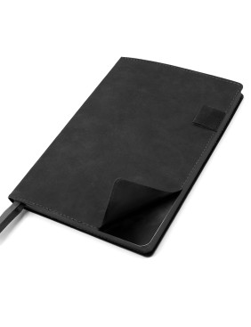 Ежедневник A5 недатированный Efemero в мягком переплёте, черный