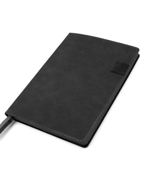 Ежедневник A5 недатированный Efemero в мягком переплёте, черный