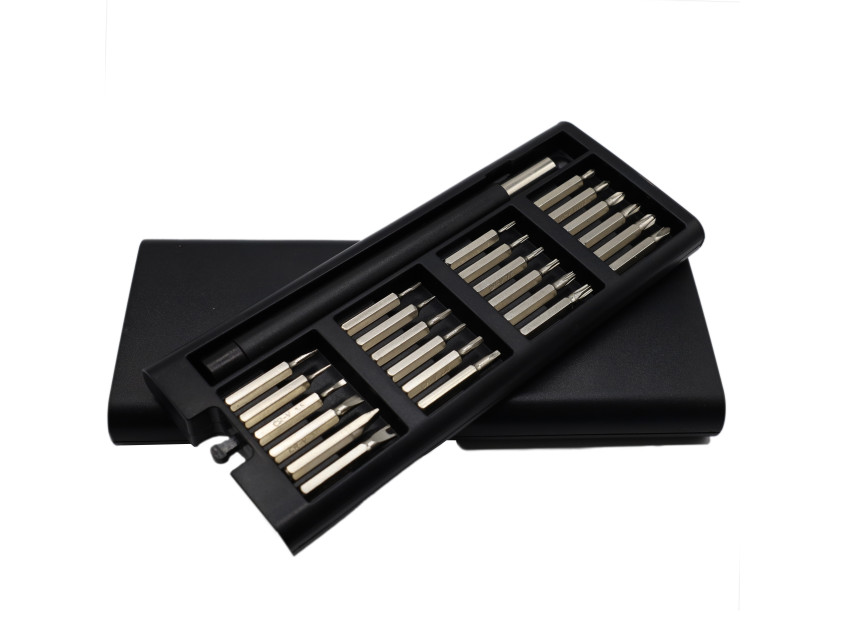 Отвертка с набором из 24 насадок ProTip, чёрная