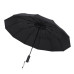 Автоматический противоштормовой зонт Ambra, черный 