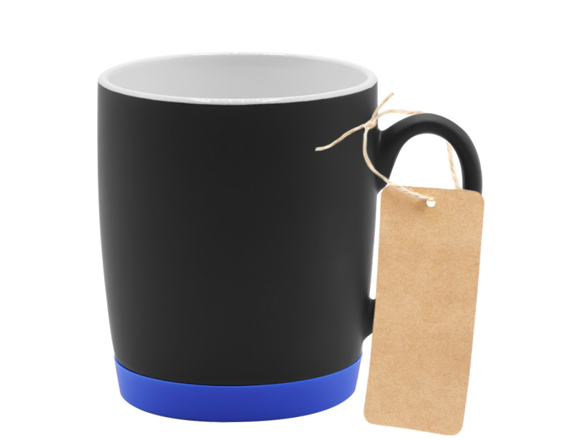 Кружка Make Me To Go, чёрная/синяя_с_биркой