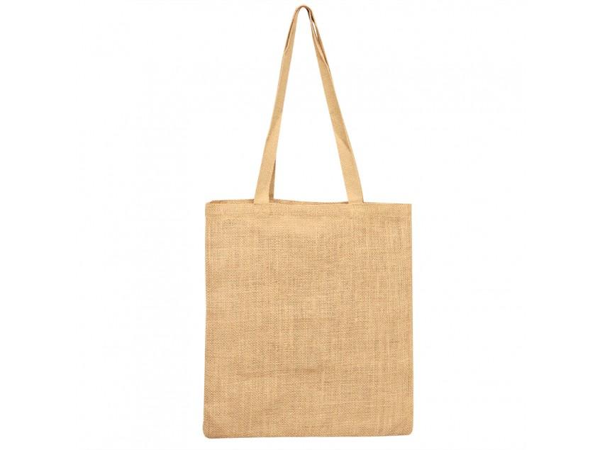 Cумка хозяйственная  Bagsy Jute 270 г/м2, бежевая