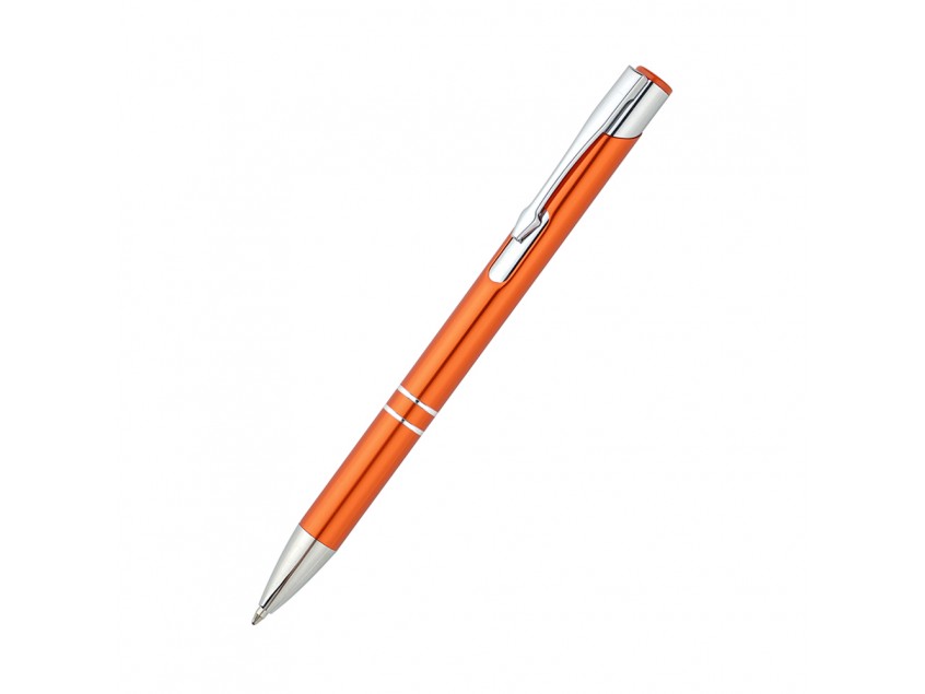 Ручка металлическая Holly, оранжевый