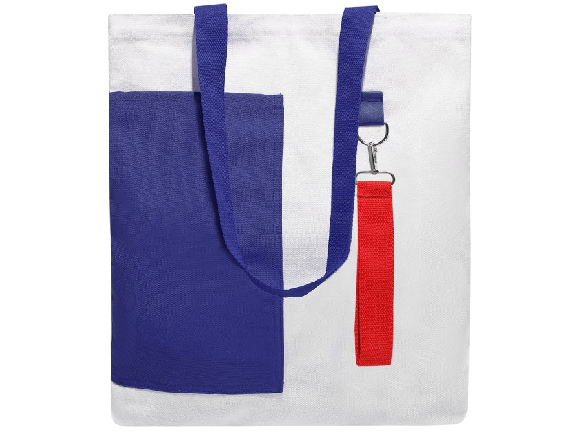 Сумка для покупок BANSHEE TO GO 325 г/м², синяя/красная