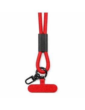 Кабель - ланьярд Линк 66 Вт, красный