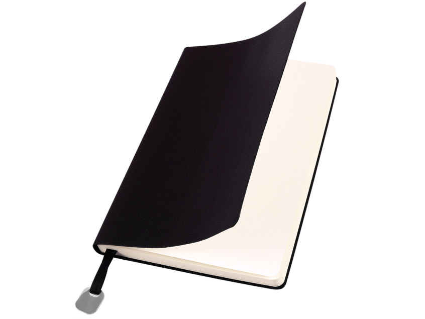 Ежедневник A5 недатированный Farfalla в мягком переплёте, черный