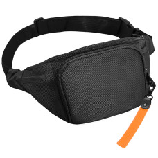 Поясная сумка SPLIT TO GO, Чёрный/Оранжевый Поясная сумка SPLIT TO GO, Чёрный/Оранжевый