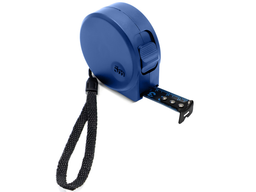 Рулетка Shadow 5м, тёмно-синяя