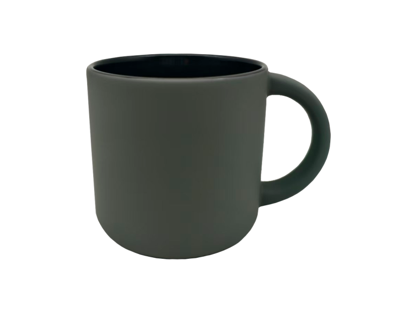 Кружка керамическая Dark Side, серая