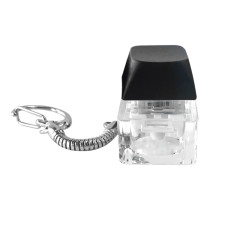 Брелок PUSH ME с LED подсветкой, чёрный