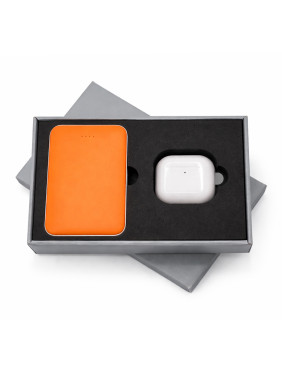 Подарочный набор Sound & Energy Duo, оранжевый