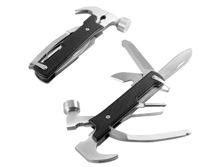 Мультиинструмент с молотком Forza Flex, черный