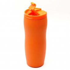 Термокружка с двойной стенкой Softex, оранжевая