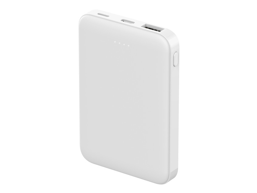 Внешний аккумулятор Fluffy, 5000 Mah, белый