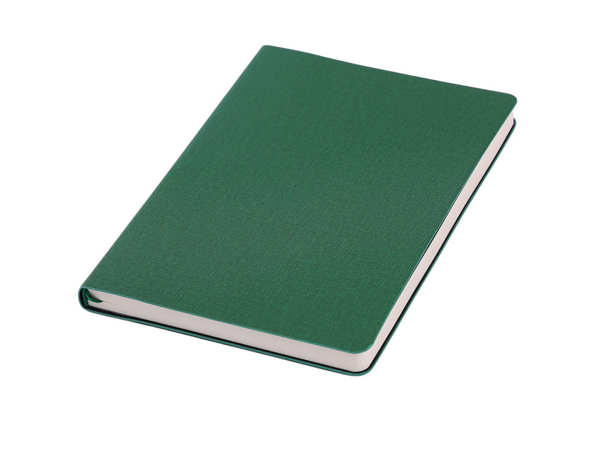 Ежедневник A5 недатированный Stefano в мягком переплёте, темно-зеленый