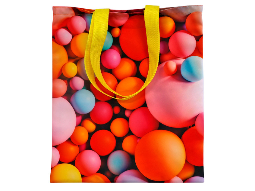 Сумка для покупок Кэди с полноцветной печатью, длина ручек 50 см