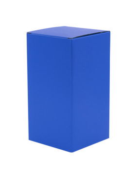 Коробка глянцевая для термокружки Surprise, синяя