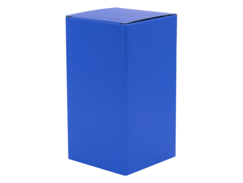 Коробка глянцевая для термокружки Surprise, синяя