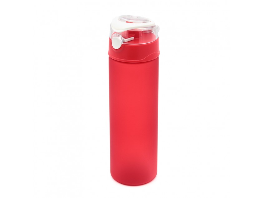 Пластиковая бутылка Narada Soft-touch, красный
