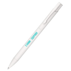 Ручка металлическая Sharm, белая-S Ручка металлическая Sharm, белая-S