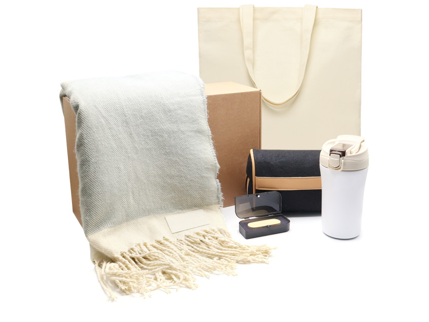 Подарочный набор BEIGE STYLE SET, бежевый