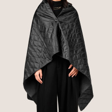 Плед PONCHO, черный