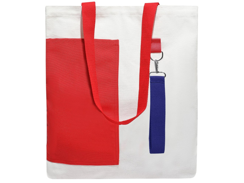 Сумка для покупок BANSHEE TO GO 325 г/м², красная/синяя