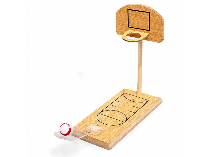 Настольная игра мини-баскетбол Win Shot, бежевый