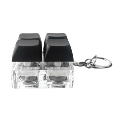 Брелок Press Anti Stress с LED подсветкой, черный Брелок Press Anti Stress с LED подсветкой, черный