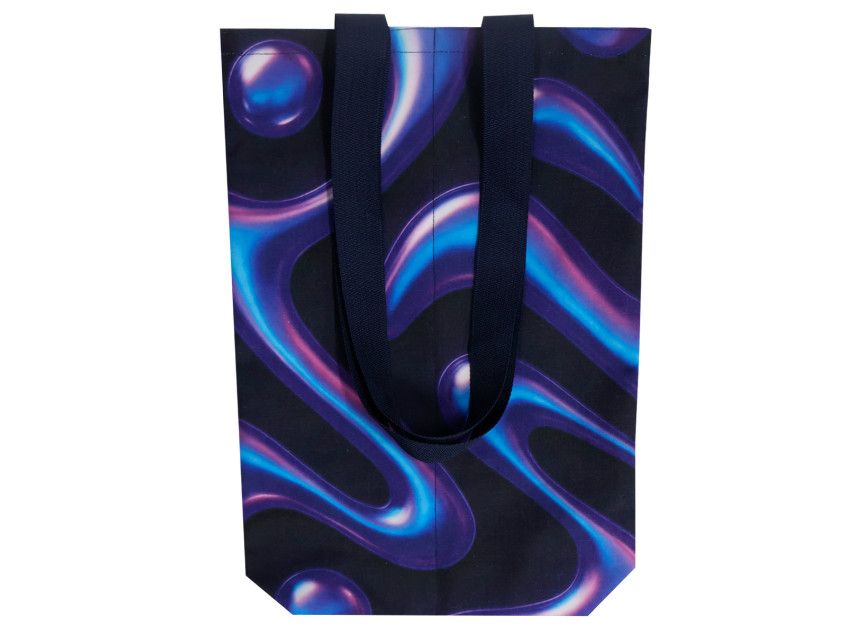 Сумка-шоппер для вина Вогги с полноцветной печатью