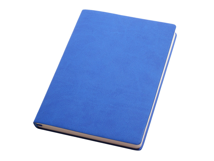 Ежедневник A5 недатированный Franco в мягком переплёте, синий