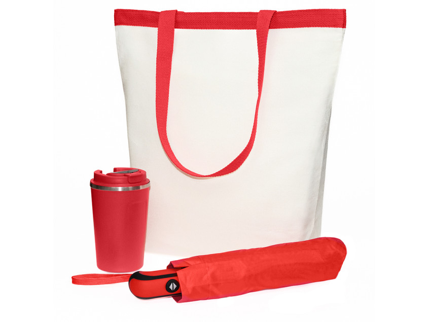 Подарочный набор All-in-One, красный