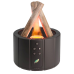 Светодиодный USB увлажнитель-аромадиффузор Bonfire с пультом Д/У, чёрный