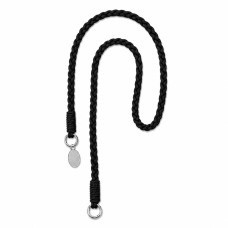 Шнурок на карабине BraidLite, чёрный