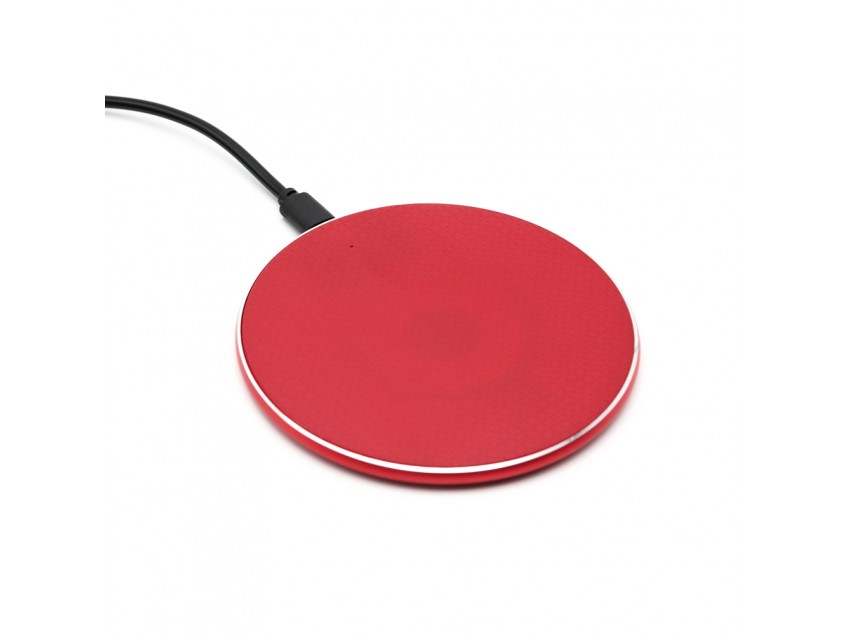 Беспроводное зарядное устройство Flappy, красный, красный