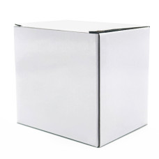 Коробка глянцевая для кружки Make me, белая