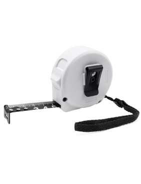 Рулетка Shadow 5м, белая