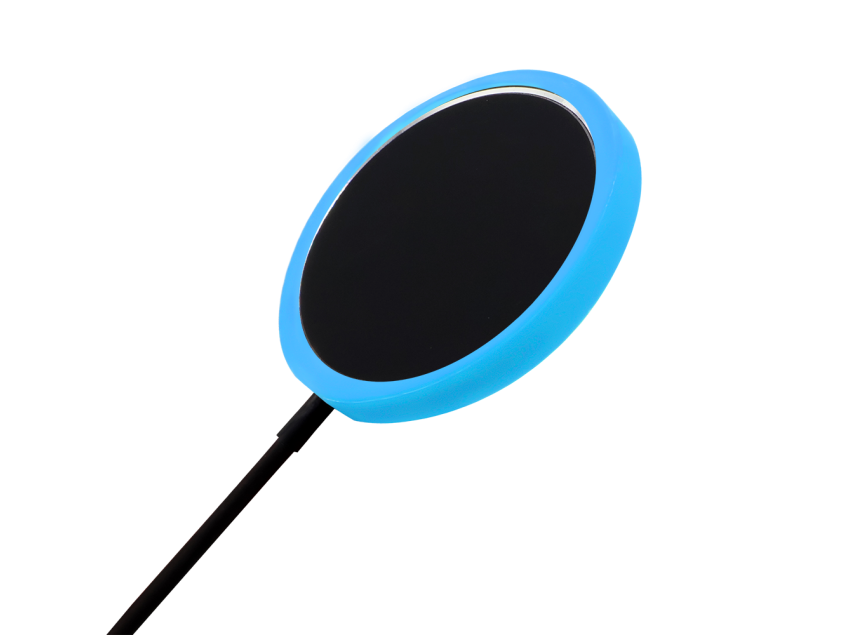 Беспроводное магнитное зарядное устройство Fomax 15W To Go, черный/голубой