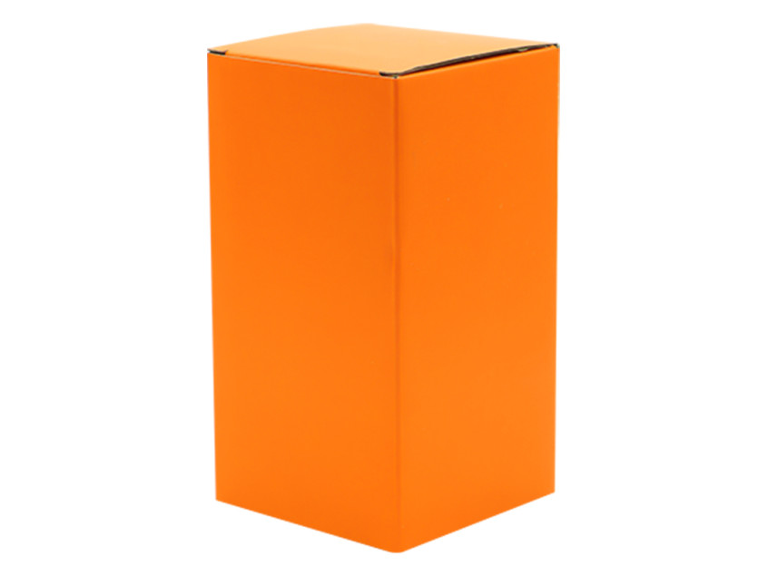 Коробка глянцевая для термокружки Surprise, оранжевый