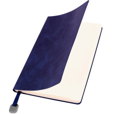 Ежедневник A5 недатированный Farfalla в мягком переплёте, синий 																														