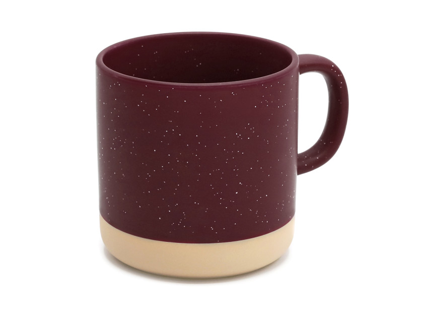 Кружка Marina, бордовая