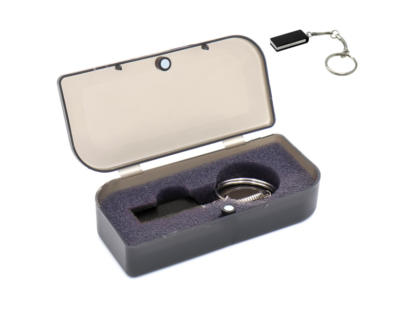 Флешка Slim 16 Гб в футляре, черная