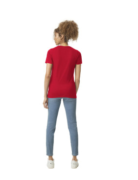 Футболка SOFTSTYLE WOMAN, КРАСНЫЙ S
