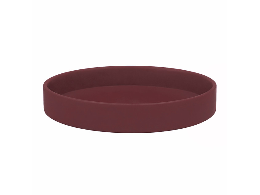 Манжета силиконовая для кружки Make Me, бордовый