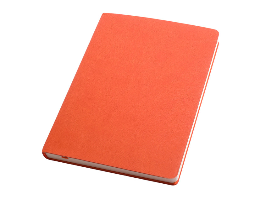 Ежедневник A5 недатированный Franco в мягком переплёте, оранжевый