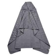 Плед PONCHO, тёмно-серый