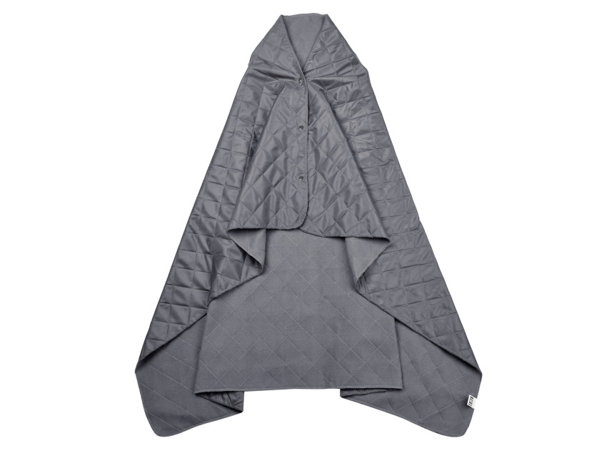 Плед PONCHO, тёмно-серый