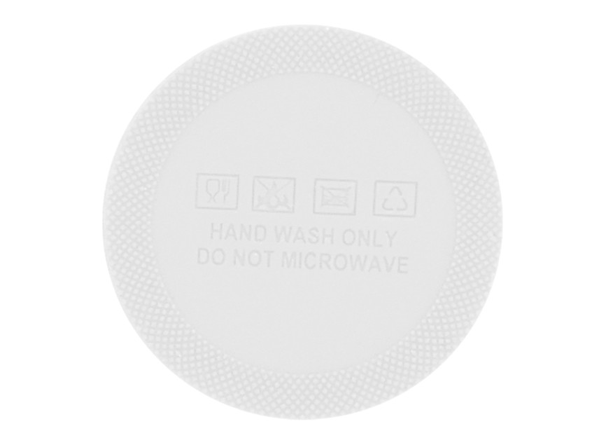 Накладка силиконовая для термокружки Surprise, белый