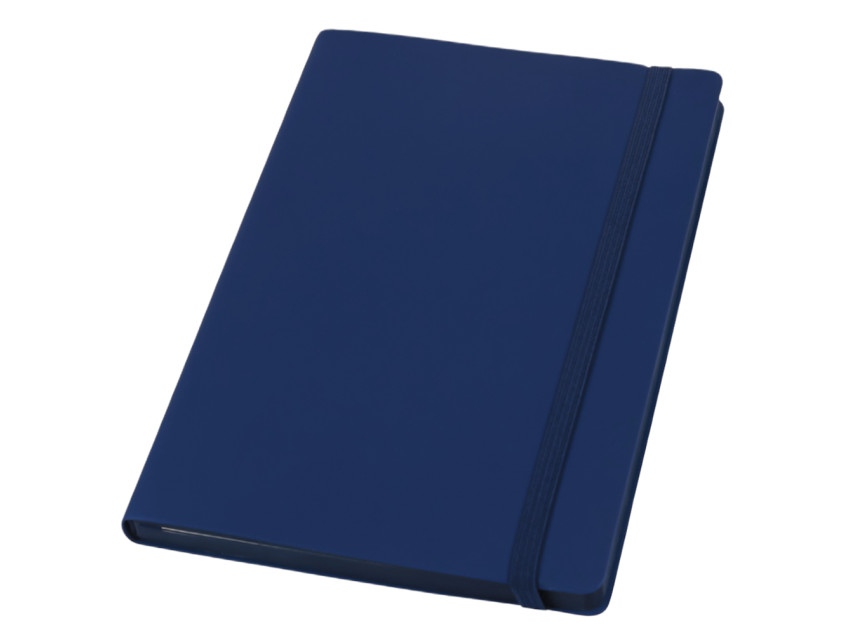 Ежедневник A5 недатированный Dante в мягком переплёте софт-тач, синий