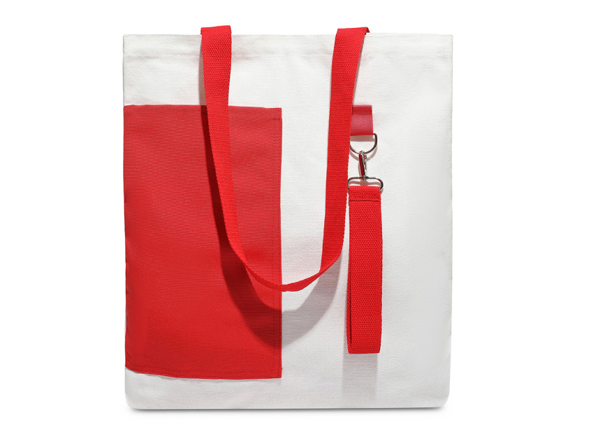 Сумка для покупок BANSHEE TO GO 325 г/м², красная/красная